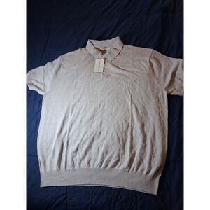 Collars and Co 3X Large Linen Cotton‎ Polo Shirt Golf New NWT